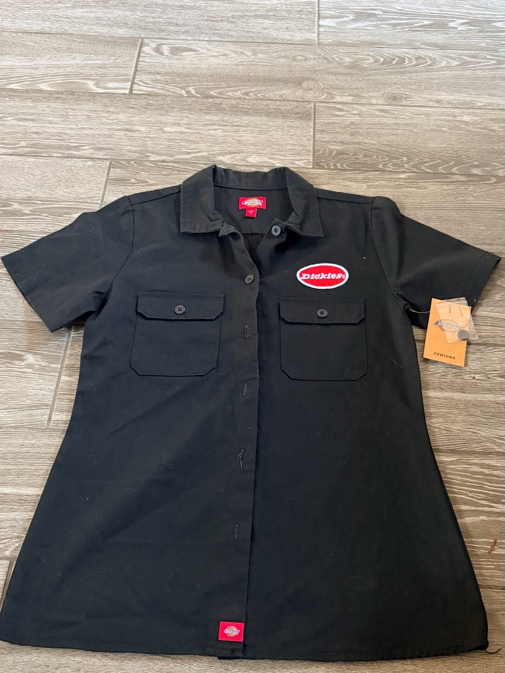 Dickies Black Short-Sleeve Shirt